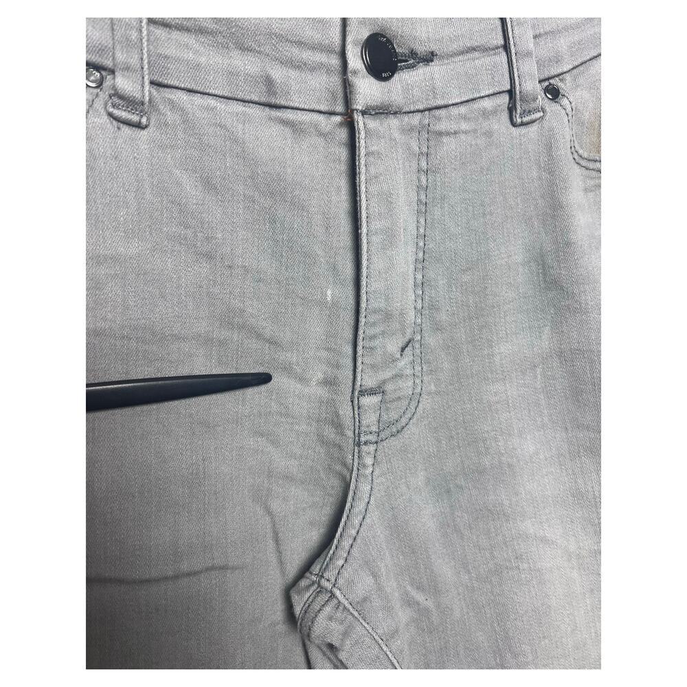 Lee Modern Series Revolution Denim Women Pants Gray Straight Leg Jeans Size 10 M - Picture 4 of 9